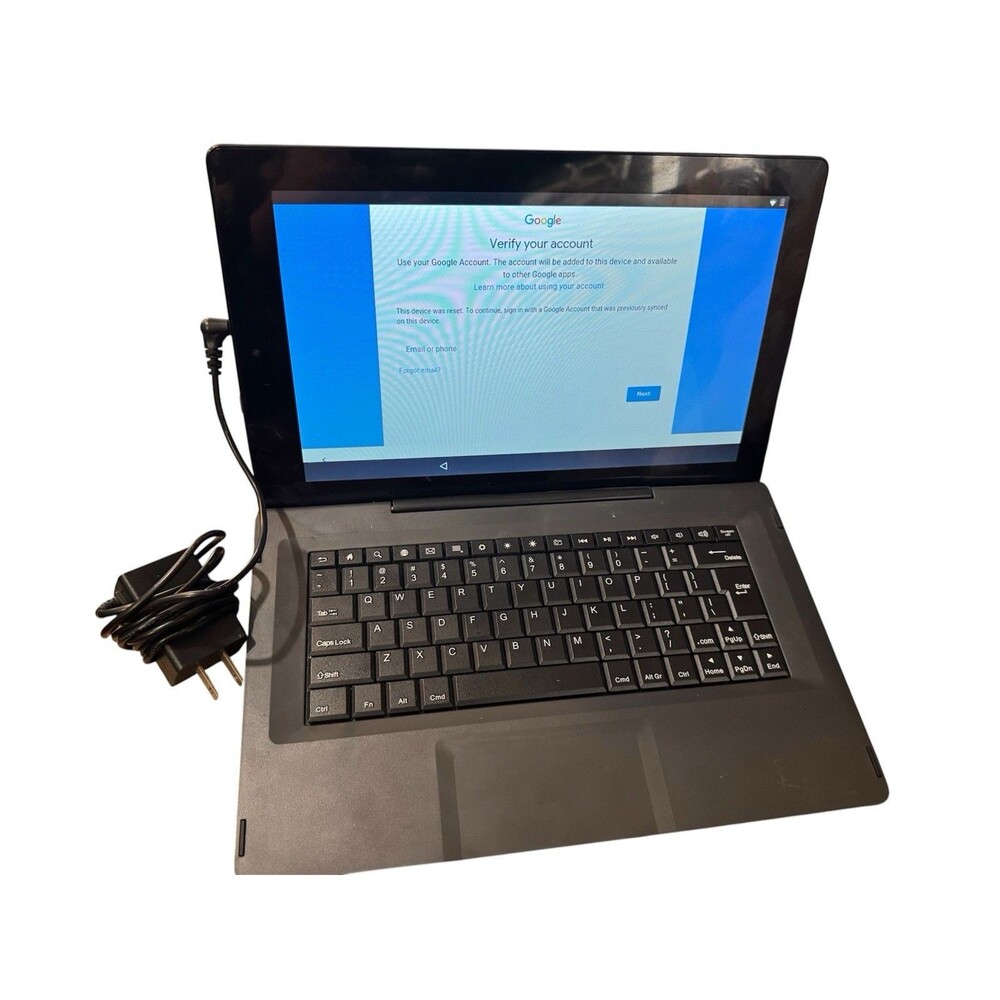 RCA Galileo Pro 11.5" Android Tablet w/Keyboard RCT6513W87 Black Tested Working